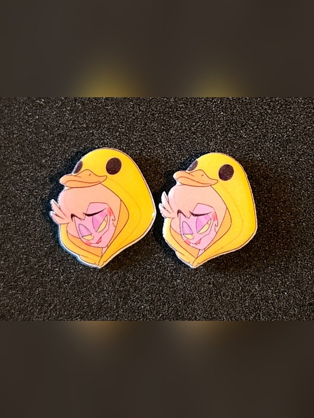 Lucifer Earrings - Hazbin Hotel